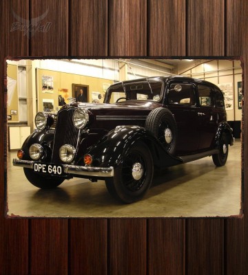 Металлическая табличка Vauxhall Big Six Limousine Металлическая табличка Vauxhall Big Six Limousine